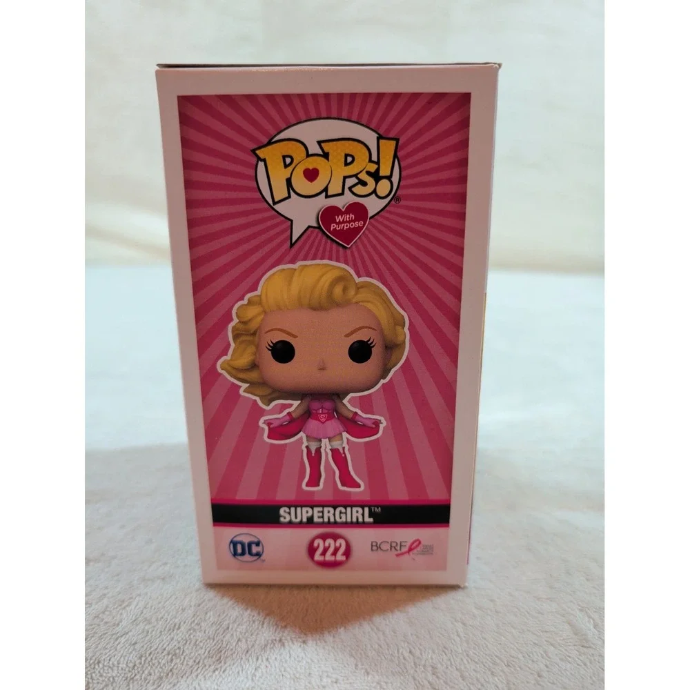 Funko‎ Pop DC Comics Bombshells Supergirl 222 BCRF Breast Cancer Awareness Pink